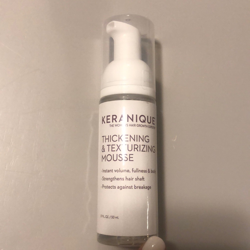 Keranique texturizing and thickening mousse